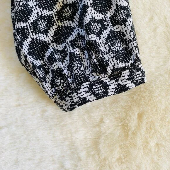 Old Navy Women's Black Snake Print Long-Sleeved Short Dress size Large - Picture 5 of 10